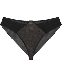 Verdant Intimates - Rose Lace Tanga - Lyst