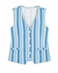 Mind Traveler - Ana Linen Vest Top - Lyst
