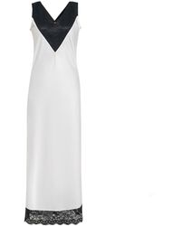 Ats the Label - Grace Lace Silk Maxi Dress - Lyst
