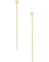 Heather Hawkins Jewelry - Speedway Four Millimeter Gemstone Threader Post Earrings - Lyst