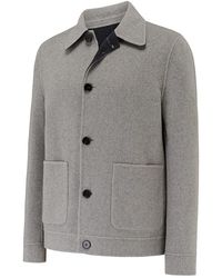 Guards London - Irish Reversible Wool Blend Jacket - Lyst