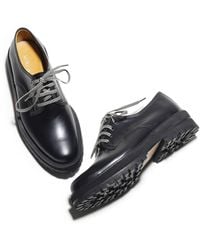 Mafalda - Leather Lace-Up Loafers - Lyst