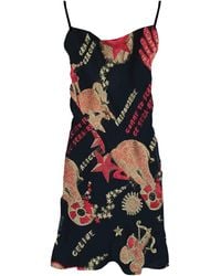 GeeGee Collection - Circus Silk Slip Dress - Lyst