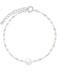 Esterah - Floating Pearl Bracelet - Lyst