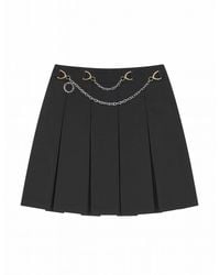 ADIBA - Midnight Bloom Pleated Skirt - Lyst