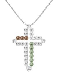 Arte Madrid - Cruz Deconstructed Cross Pendant Necklace - Lyst