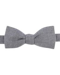 LE COLONEL - Houndstooth Bow Tie - Lyst