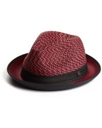 Dasmarca Hats - Dasmarca Enzo Ruby Multi Coloured Summer Trilby Packable Hat For - Lyst