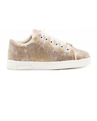 Rettrose - Brielle Luxury Pale Satin Handmade Embellished Tennis Shoe - Lyst