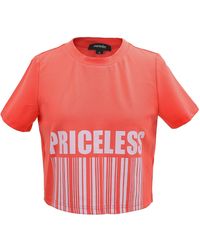 Smart and Joy - Typo Print Crop T-Shirt - Lyst