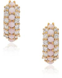 Preeti Sandhu - Summer Sparkle Opal Vermeil Huggies - Lyst