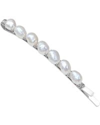 Kiri & Belle - Alyssa Freshwater Pearl Hair Slide - Lyst
