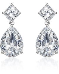 Maison De Gala - Princess & Pear Drop Earrings - Lyst