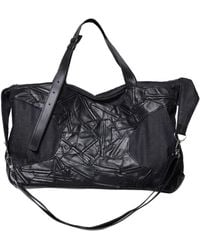 Metamorph - Denim And Leather Tote Bag - Lyst