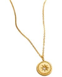 Posh Totty Designs - My Guiding Star Diamond Birthstone Necklace - Lyst