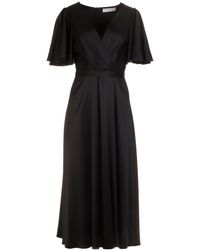 Roses Are Red - Denise Silk Dress - Lyst