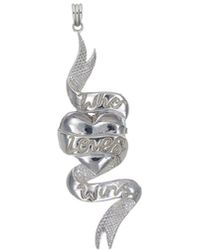 Zoe & Morgan - Who Loves Wins Charm - Lyst
