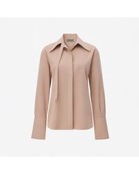 Lolam - Olsen Shirt Powder Rose With Linies - Lyst