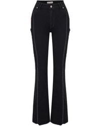 Pcfg - Flare Denim Pant - Lyst