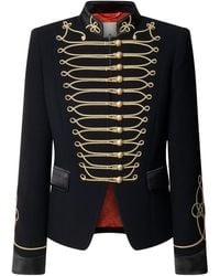 The Extreme Collection - Military Blazer With Heraldic Buttons - Lyst