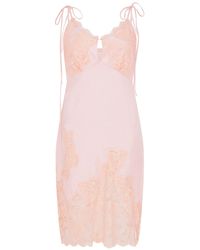 Lisa The Label - Le Jardin Papillon Slip Dress - Lyst