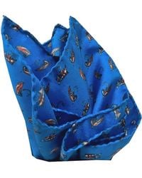 Lazyjack Press - Show Me Your Fly Pocket Square - Lyst
