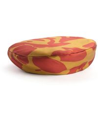 Sibi Hats - The Lady Of The Camellias – Floral Silk Blend Beret Hat - Lyst