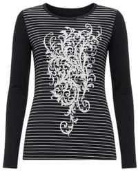 Conquista - Striped Long Sleeve Tee - Lyst