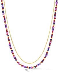 Dower & Hall - Cassis Orissa Necklace - Lyst