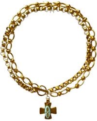 Sccollection - Marlowe Chunky Cross Necklace - Lyst