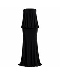 Maison De Gala - Valerie Noir Maxi Dress - Lyst