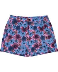 lords of harlech - Quack Hibiscus Garden Swim Short - Lyst