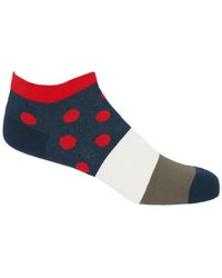 Peper Harow - Made in England - Mayfair Trainer Socks – - Lyst