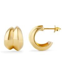 Dinny Hall - Iceni Medium Double Hoops - Lyst