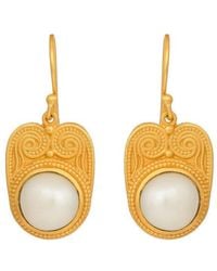 Opium Jewels - Goddess Earrings - Lyst