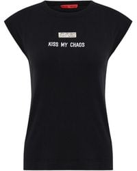 Pcfg - Rib Tank Top With Patch - Lyst