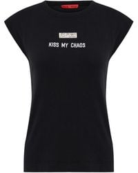 Pcfg - Rib Tank Top With Patch - Lyst