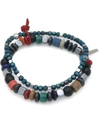 Jaredjamin - Sloan Square Stretch Bracelet Set - Lyst