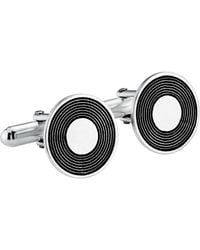Posh Totty Designs - Sterling Vinyl Record Cufflinks - Lyst