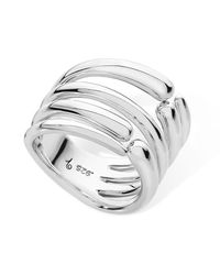 Lucy Quartermaine - Sterling Multi Drop Ring - Lyst
