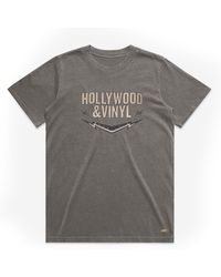 Black Cake - Hollywood & Vinyl Rock N Roll Bling Bling Glitter Heavy Faded Tee - Lyst