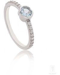 The Jewelz - Aqua Innes Brilliant 925 Ring - Lyst