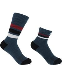 Peper Harow - Made in England - Quarter Crew & Striped Luxury Sports Socks Bundle - Lyst