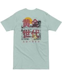 Anchor and Crew - Ice Three Farmhouse Japan Era Heavy Cotton T-Shirt - Lyst