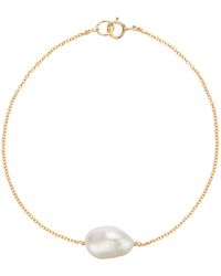 Lily & Roo - Large Single Pearl Bracelet - Lyst