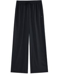 Supesu - Rosa Satin Pants, Wide Leg - Lyst