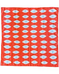 Folie Living - All Eyes On Me Cotton Scarf Small - Lyst