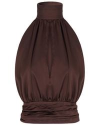 Herfetch - Espresso Lace Top - Lyst