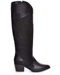 The 5Th Element - Artemis High Western Boots - Lyst