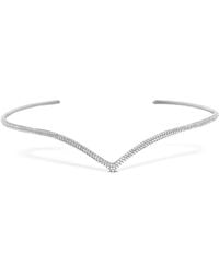 SALLY SKOUFIS - Soul Headpiece With Made Cz Diamond Stimulant - Lyst